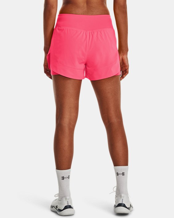 Women's UA Flex Woven 2-in-1 Shorts, Pink, pdpMainDesktop image number 5